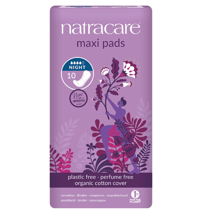 ������ ��������� ��� �������� Natracare Maxi Night Time 4 ����� 10��